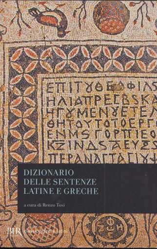 dizionario sentenze latine greche2569