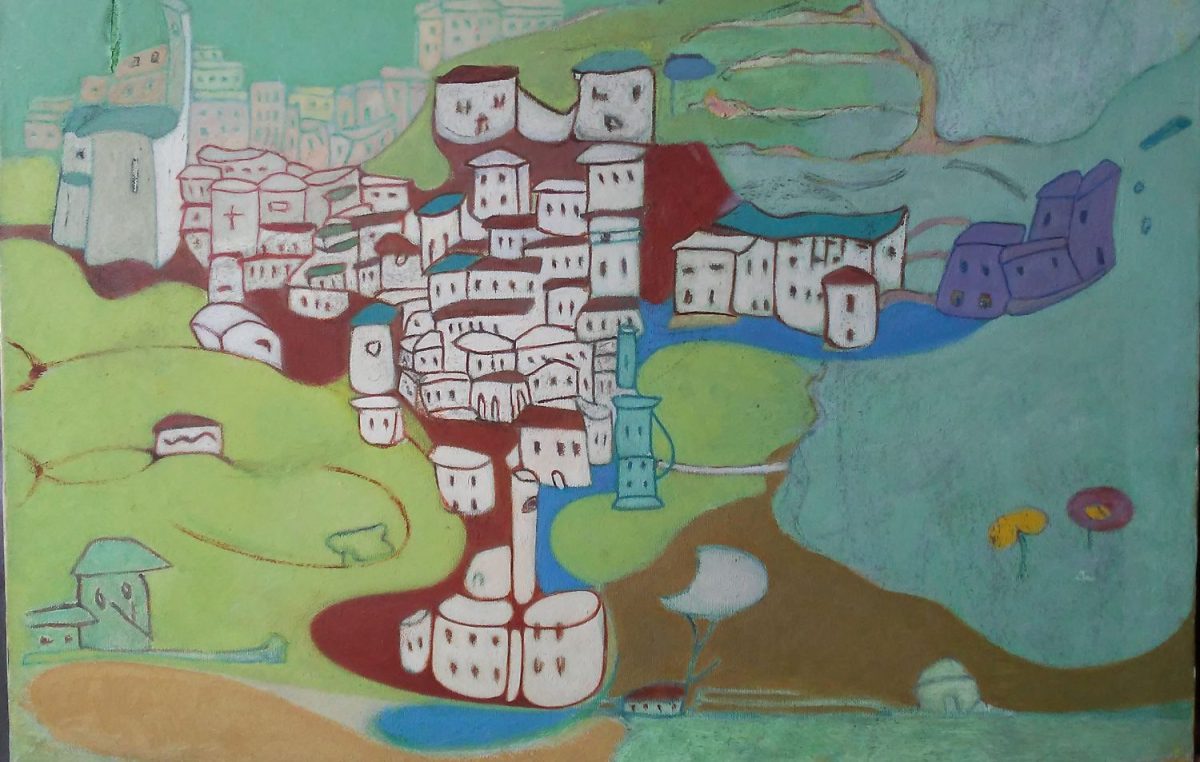 ENZA CORATOLO RIVA, SINFONIA DI COLORI,  Opere 1958/82.  Mostra di pittura, a Casnate con Bernate (Como), febbraio&nbsp;2019