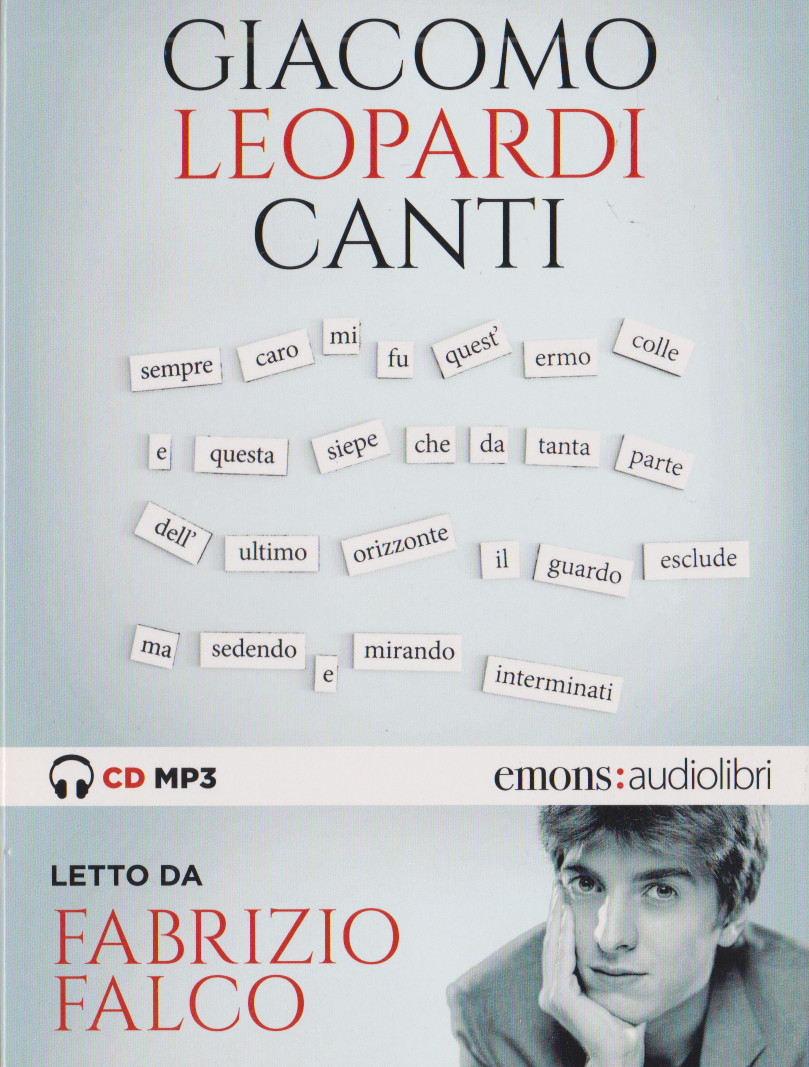 Giacomo LEOPARDI, Canti,   letture di Fabrizio Falco, Emons AudioLibri,&nbsp;2015